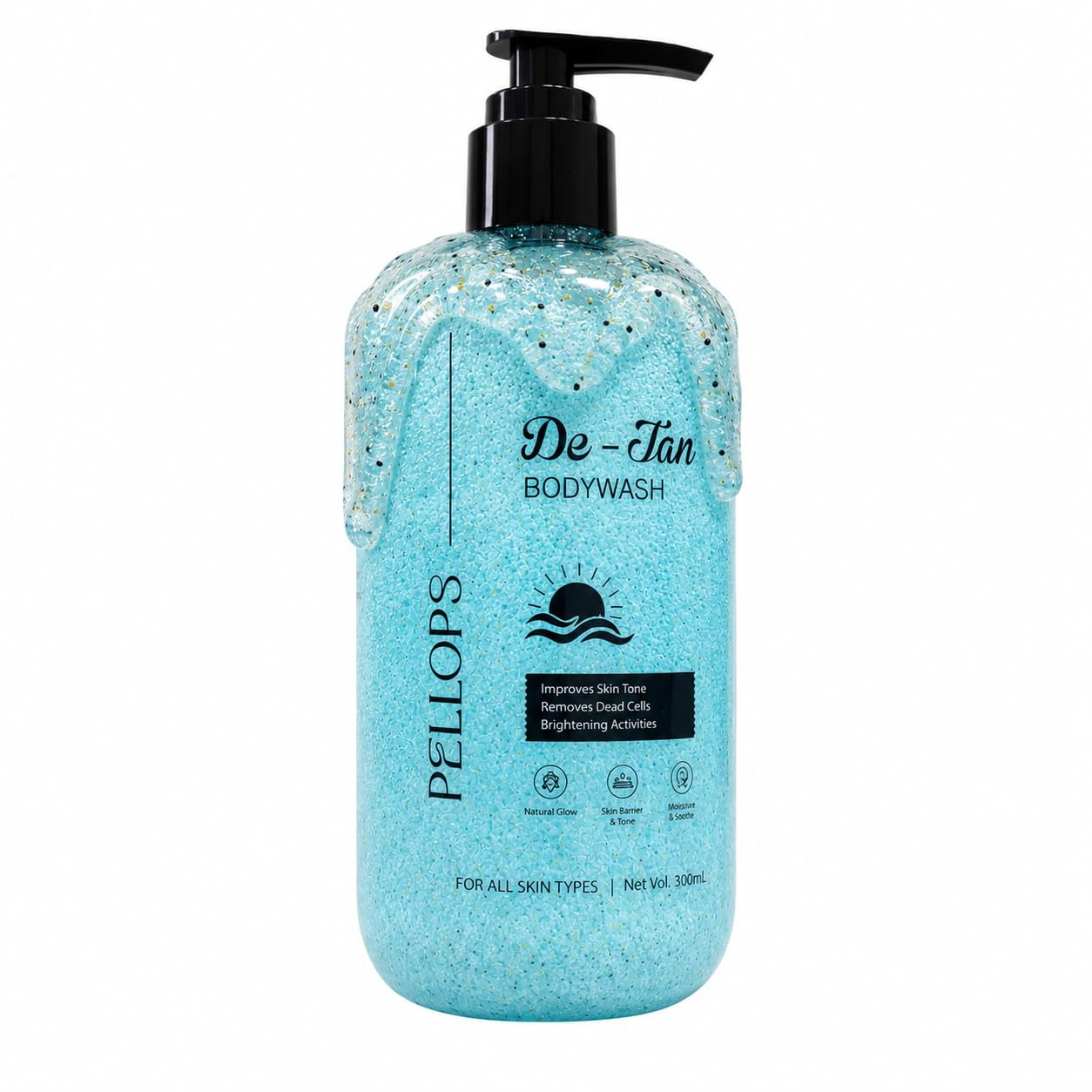 Niacinamide & Licorice De-Tan Body Wash | Exfoliating Gel for Glowing Skin | Fades Sun Tan & Dark Spots | Sulphate-Free Daily Cleanser for Men & Women - 300mlDETAN-BODYWASH-300-image-42