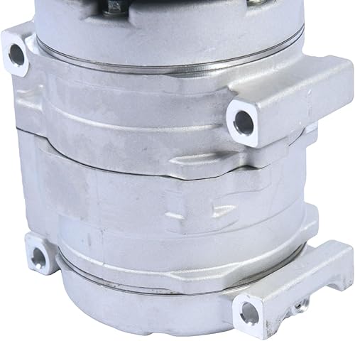 Miniatura 8 de Compresor de CA 20Y-979-6121 20Y9796121 10S15C R134A para Komatsu PC130-7 PC160LC-7 PC180LC-7 PC200-7 PC210-7 PC340NLC-7 PC450LCD. -7 Excavadora