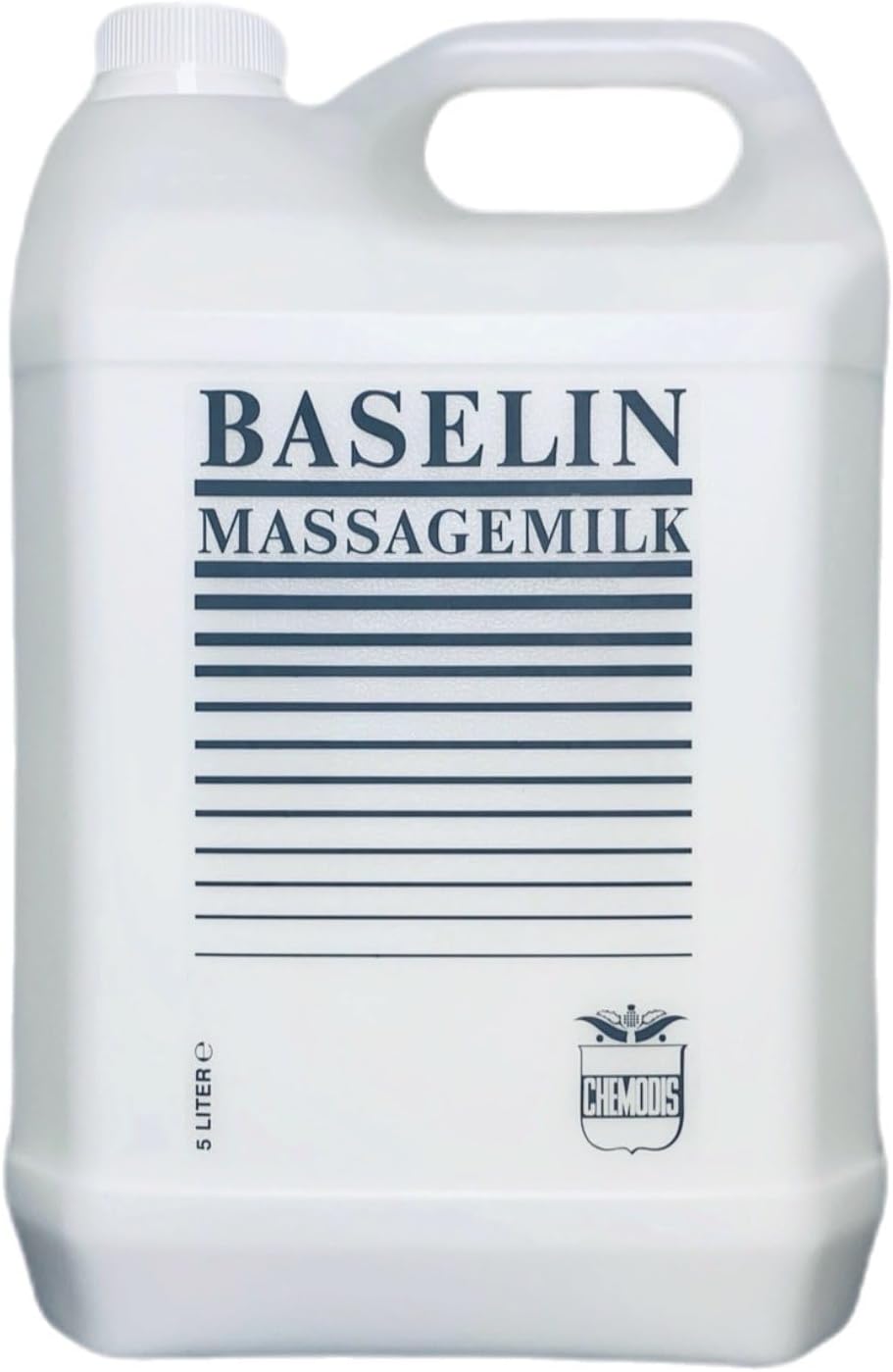 Baselin Massage Milk - Rapidly Absorbed & Easily Rinsed Off - Non-Greasy & Hypoallergenic - 5 Litre