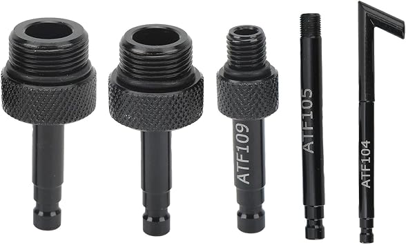 ATF Automatic Transmission Fluid Oil Filler Adapters 2 09G 01J CVT Transmission Tool 5Pcs