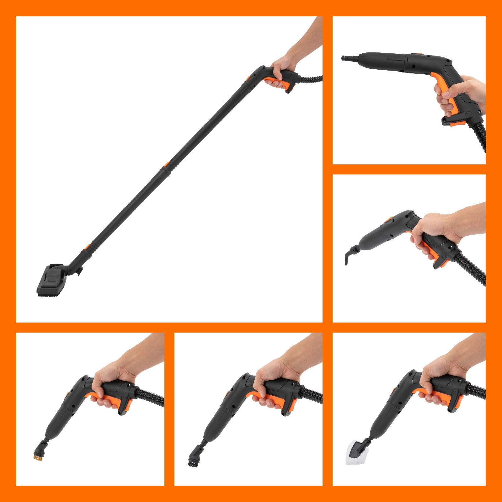 Amazon.com: Steam Cleaner, 1800W 54.1oz 72.5PSI High Temperature