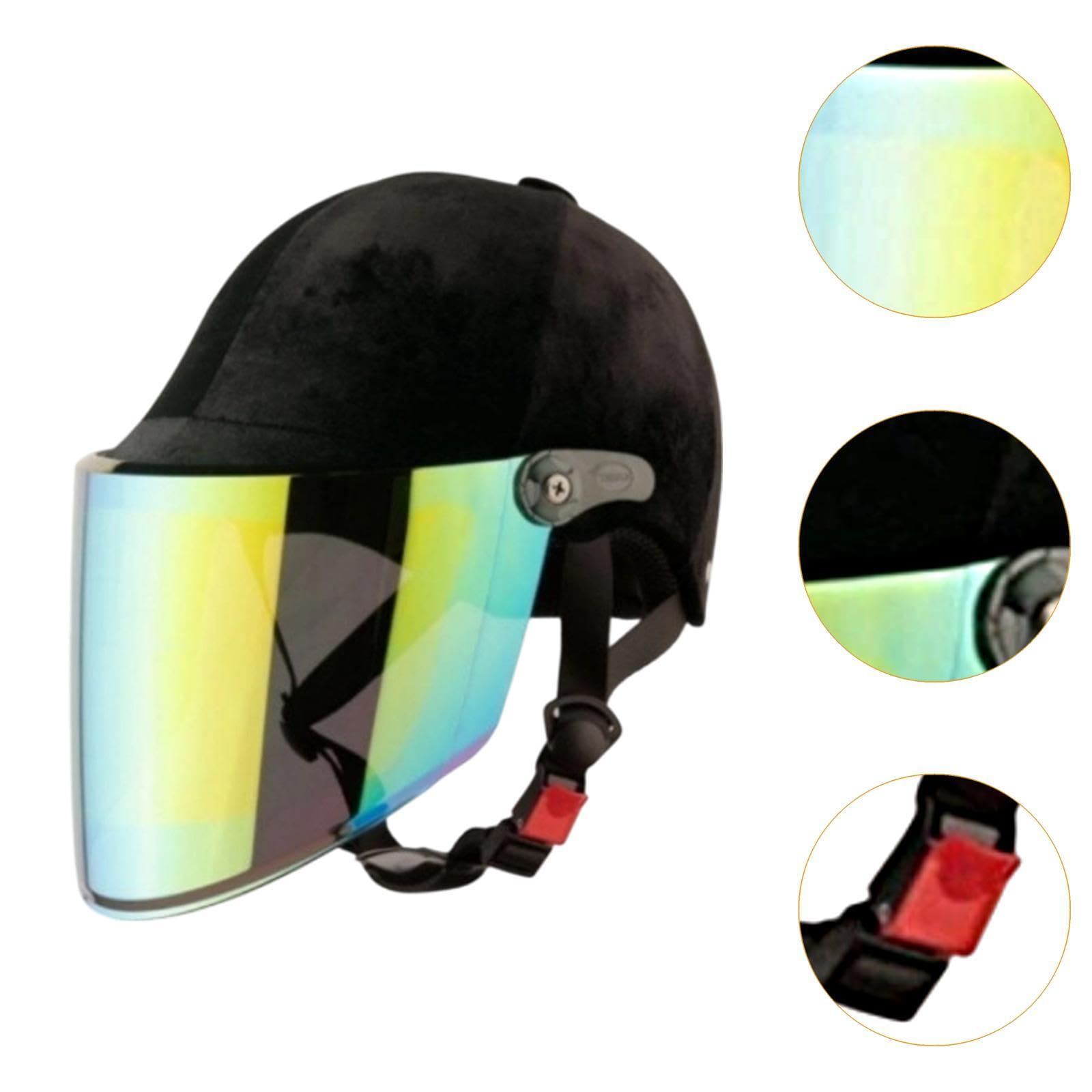 Casco da Equitazione per Bambini, Sport all'Aria Aperta, Professionale, Pratico, Semplice, Portatile, per Principianti, Cappello da Equitazione,