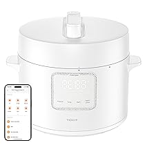TOKIT Pressure Cooker – Pentola A Pressione Da 5 L, Con 14 Programmi Di Cottura, Per Yogurt, Con Rivestimento Antiaderente Mihome Smart Control