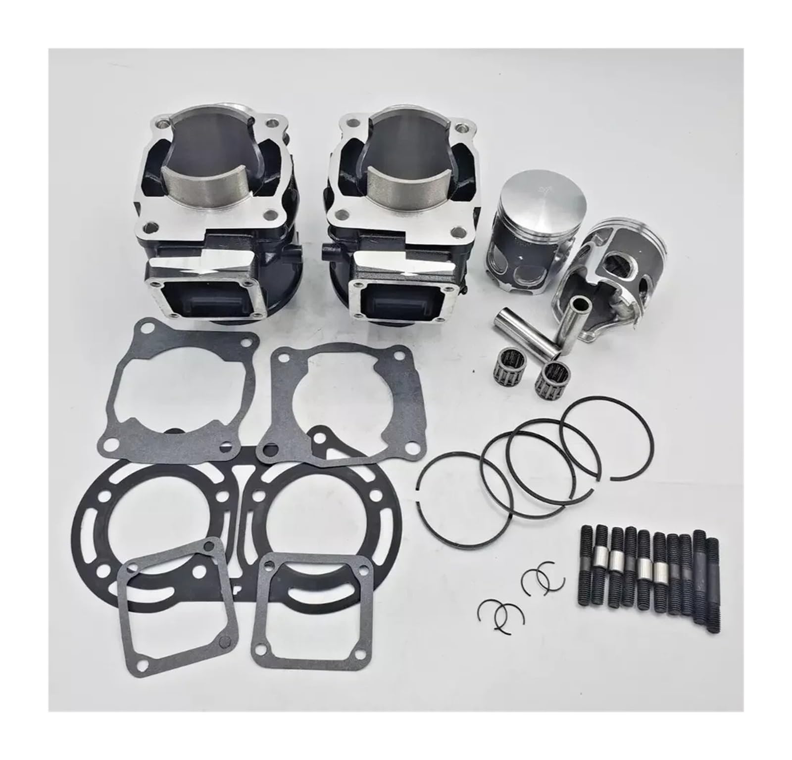 Serie Guarnizioni Motore Moto Per YFZ 350 Per Banshee 350 YFZ Banshee350 1987-2006 Kit Guarnizione Testata Pistone Cilindro Moto 64 Mm 350 CC