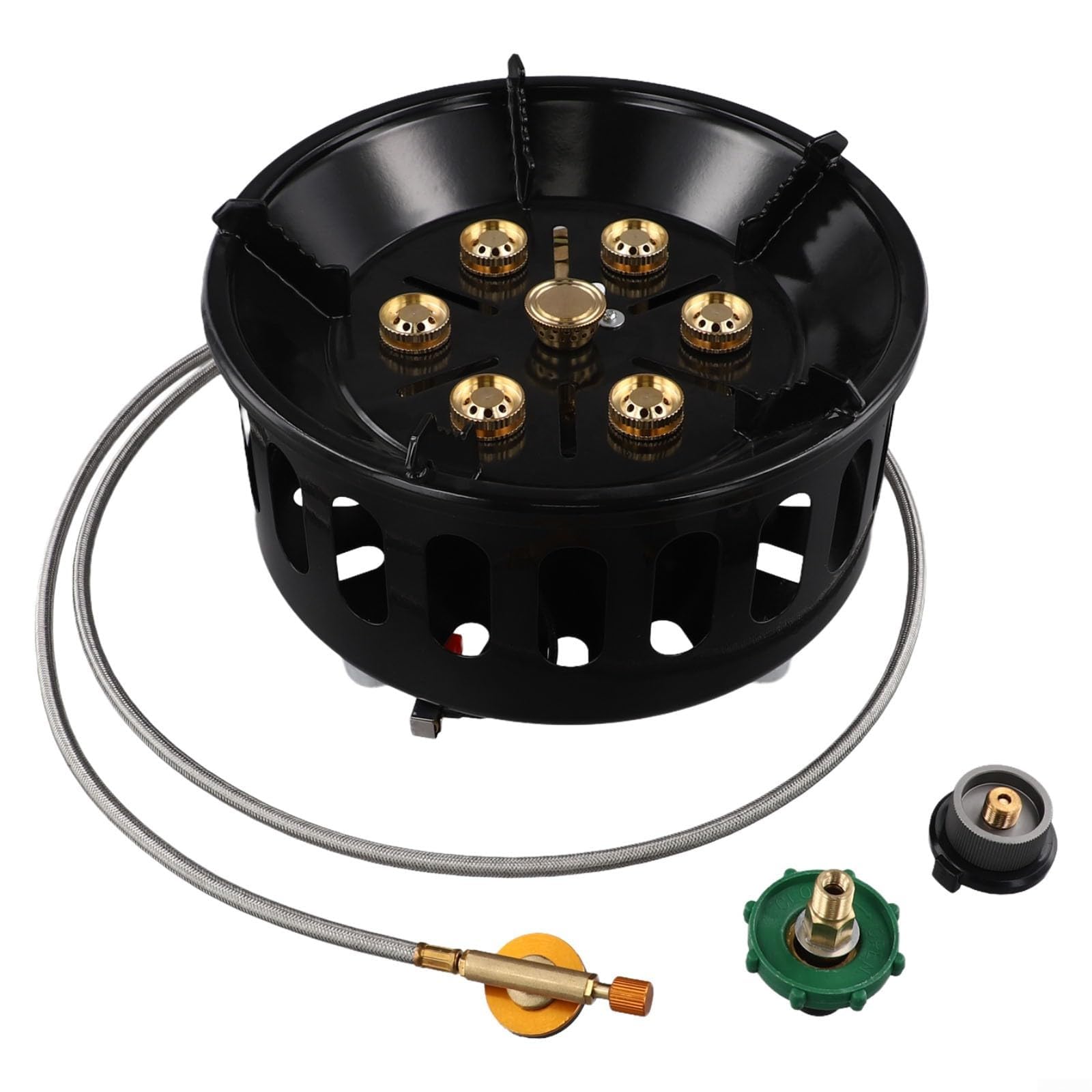 Fornello da per campeggio Rame Ventilato 19800W Pieghevole Fornello