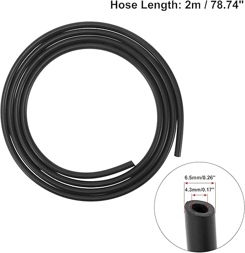 Miniatura 4 de Unifizz Kit de boquillas de limpiaparabrisas delantero para Ford Edge Focus 8S4Z17603AA para Lincoln MKX 6.6 ft manguera de lavado de parabrisas con