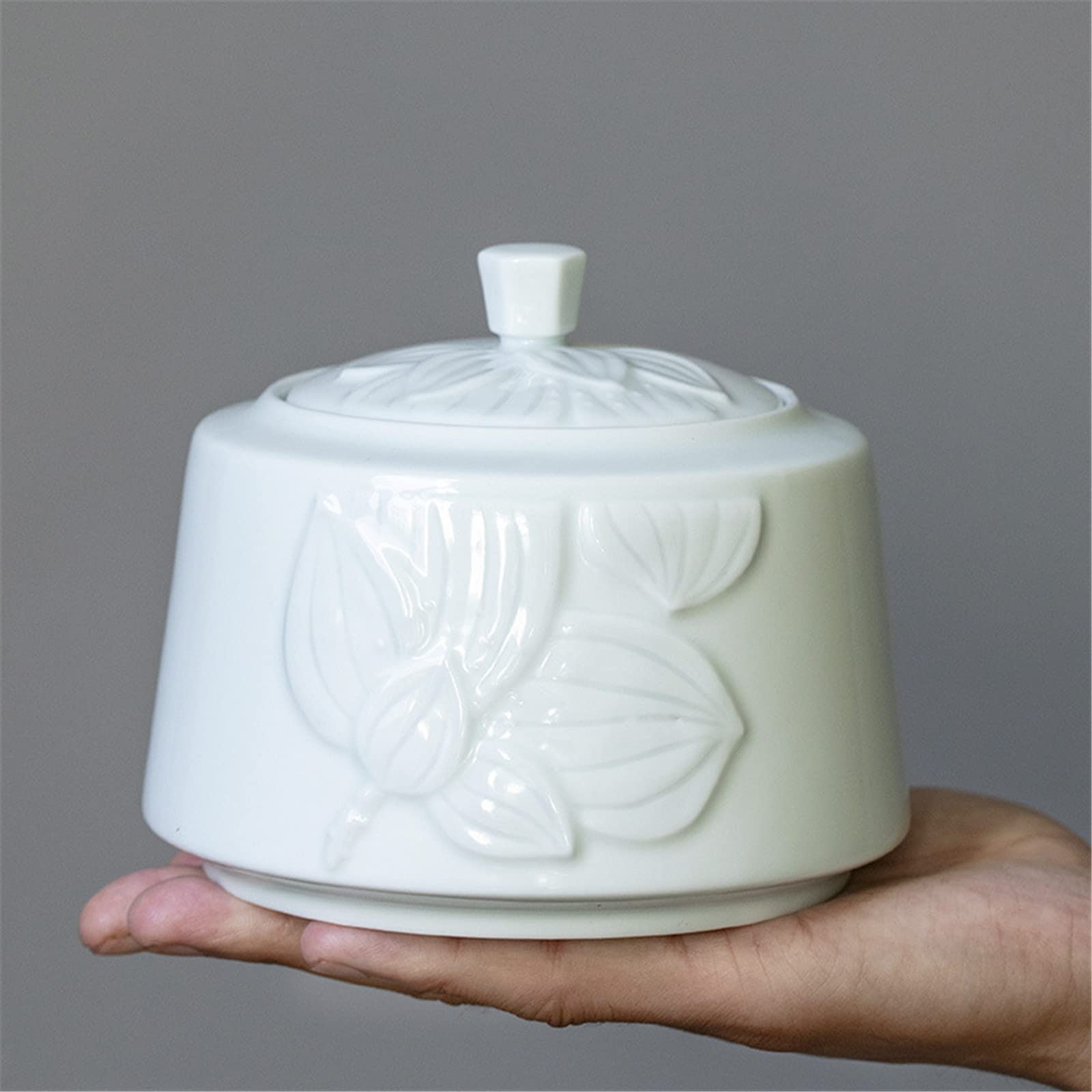 Herbata Puszka Herbata Puszki Ceramiczne Herbaty Liście Herbaty Uszczelnione Ceramiczne Puszki Pudełko Zielony Pu'er Herbata Słoik Do Przechowywania，