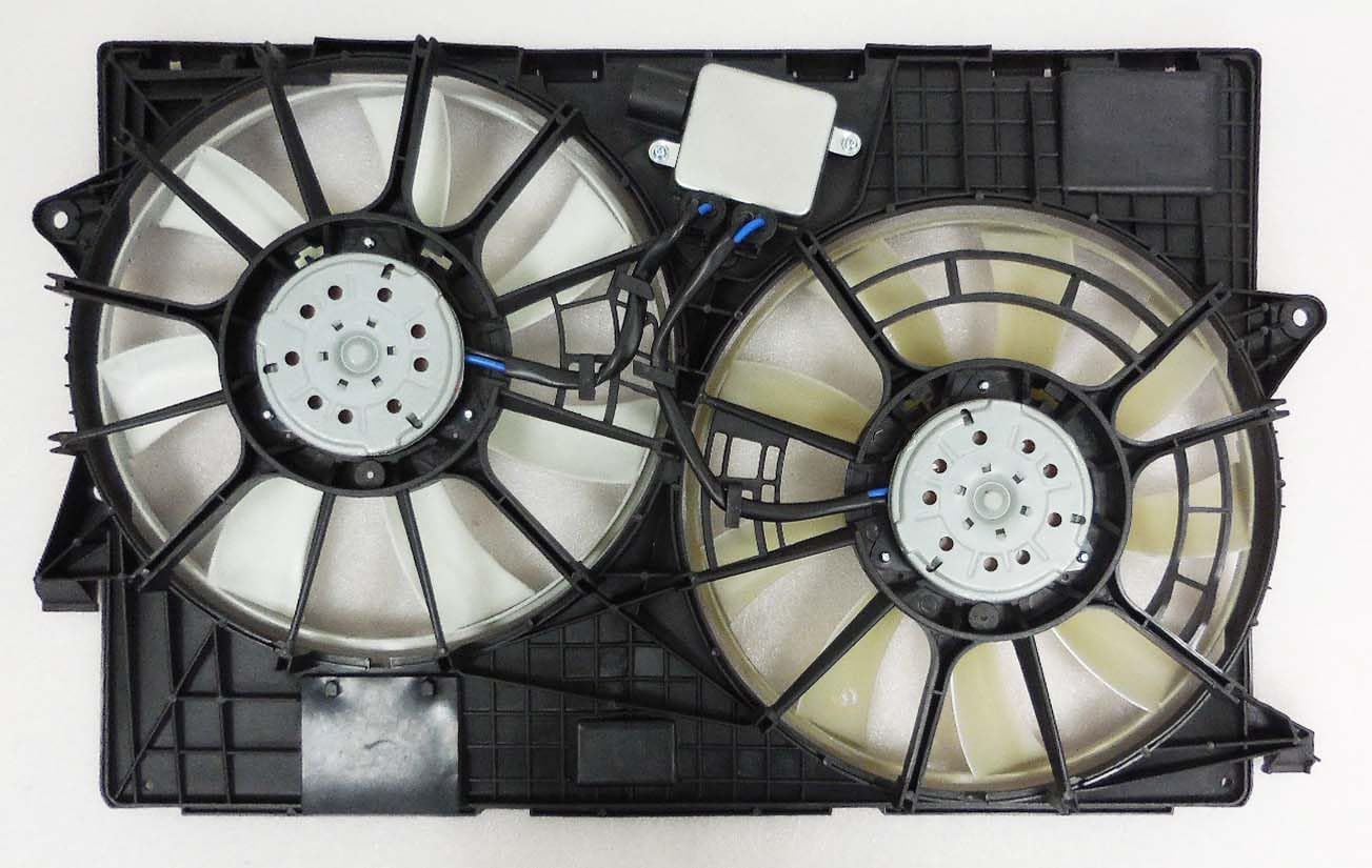DEPO-333-55040-100 for Jeep Cherokee 14-19 3.2L Eng Std Duty Radiator AC Fan Assembly with Control Module