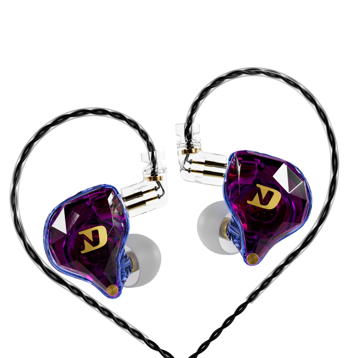 Amazon.com: CCA ND NX2 in Ear Monitorm, HiFi IEM Earphones, Deep