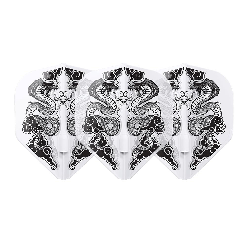 LSTYLE L1 EZ Jelle Klaasen V7 Clear White - Dart Flights