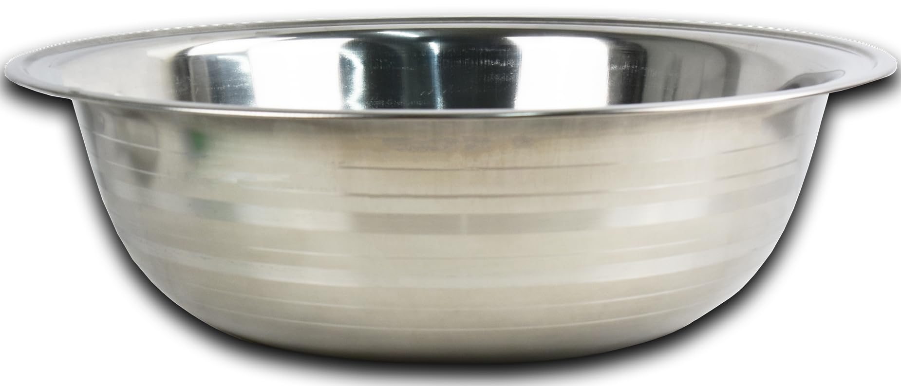 Sterling Ventures Deep Mixing Bowl Stainless Steeel for Baking Food Salad Cooking Prep Snack Sauce Dishes Mirror Polishing Bowl Dishwasher Fridge Safe (60CM)