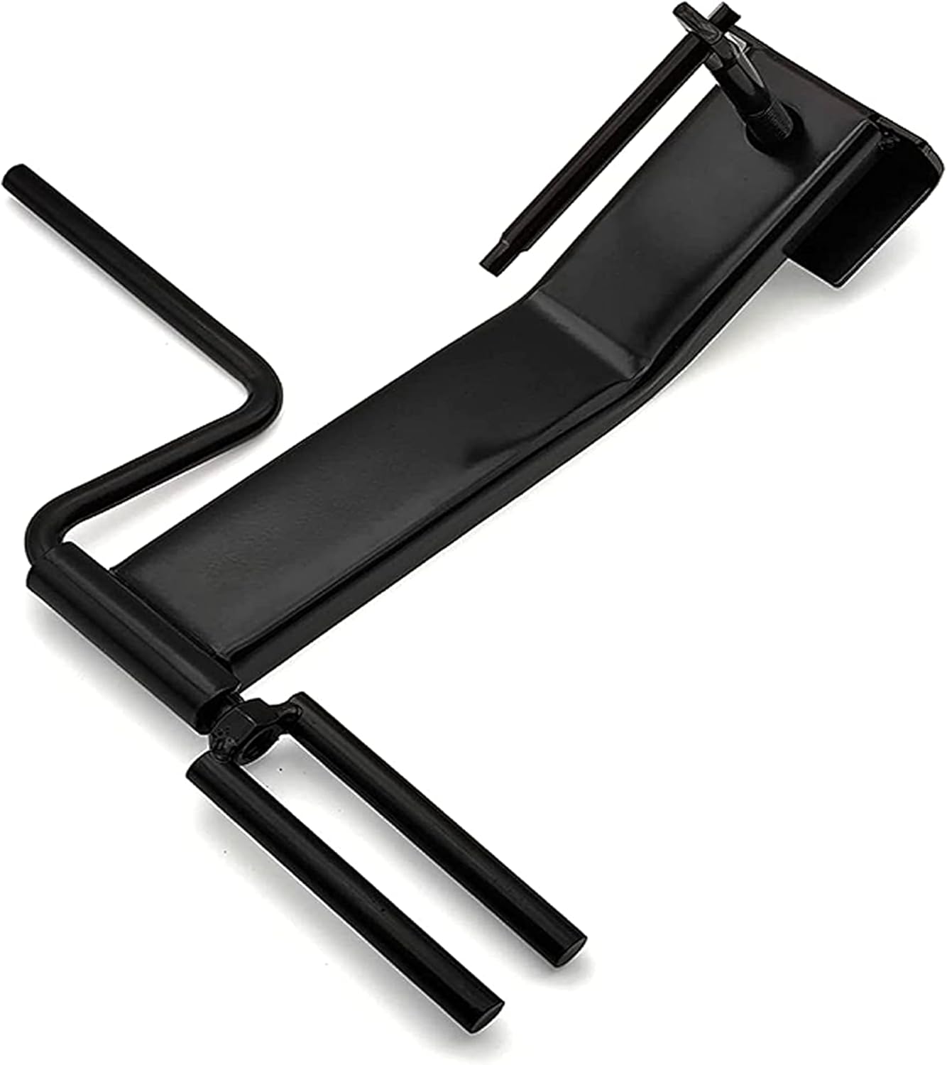 Cargo TieDowns Strap Winder, Black Powder Coated Steel, Rollup Flatbed Trailer