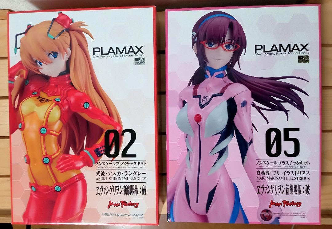 Amazon.co.jp: PLAMAX 式波・アスカ・ラングレー 真希波・マリ