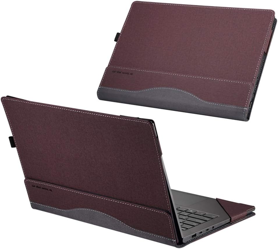 Case for Lenovo Yoga 7 7i C740 S740 C940 IdeaPad Slim 5 Inspiron 14 5402 5409 5410 & VIVOBOOK S14 S433 & Swift 3 SF314 Cover Protector Sleeve (for Yoga 7 14", Wine red)
