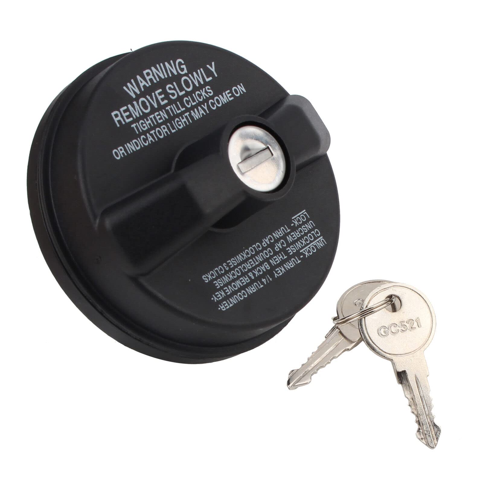 サイズ Locking Gas Cap for Toyota 4Runner FJ Cruiser Tundra Chevy