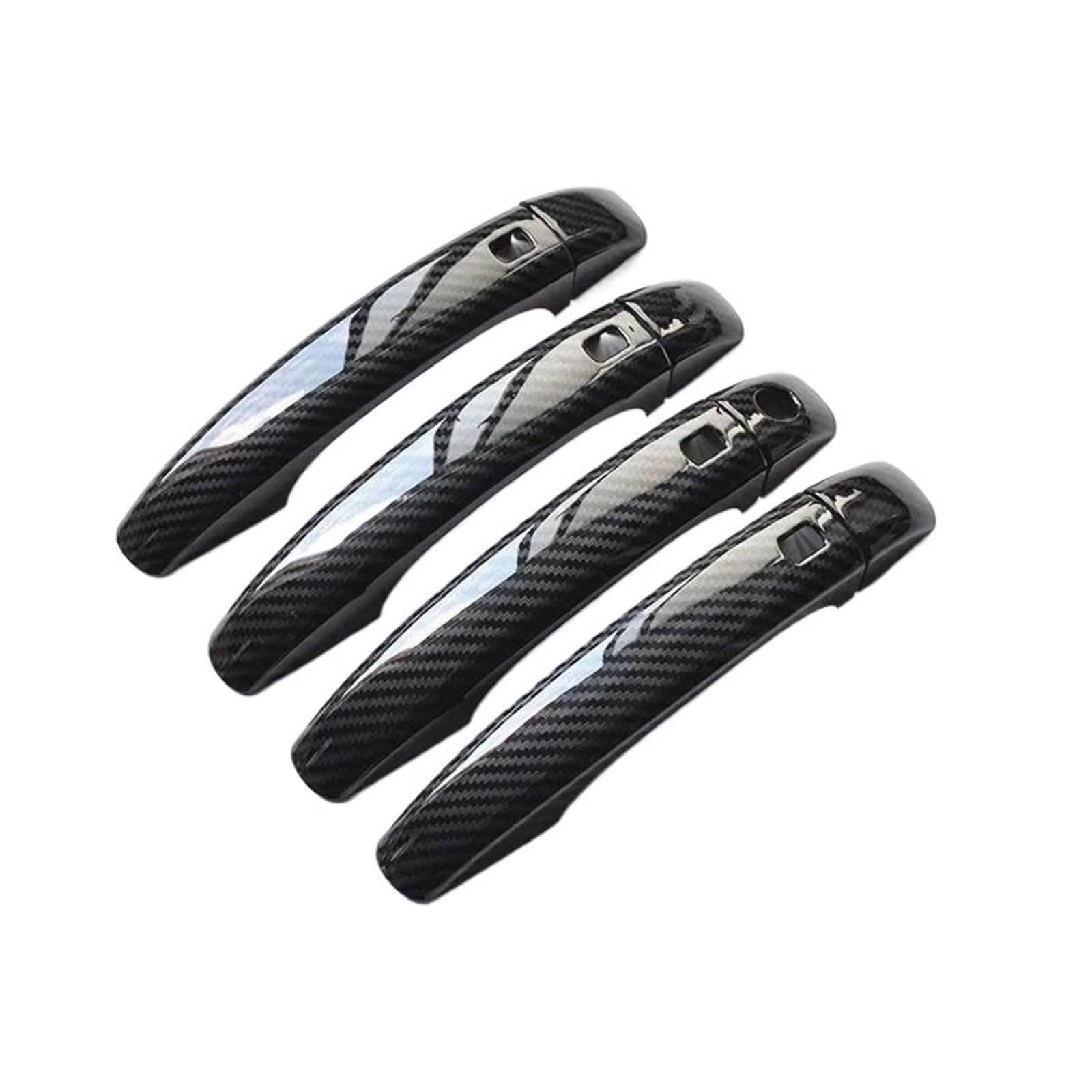 MTVTFECEWG Car Door Handles Decoration Cover Trim Doorknob Door Bowl Covers for A4 B8 2009-2016 Q3 2013-2018 Q5 2009-2016 (Door Handles)