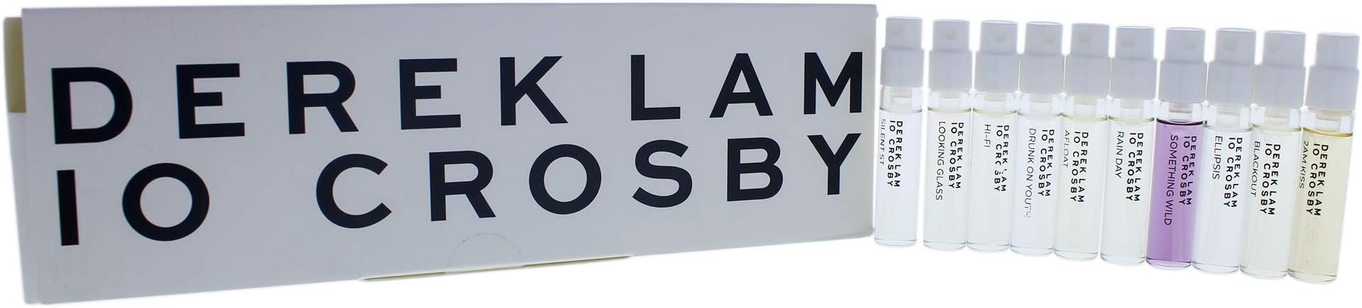 Derek Lam 10 Crosby | Eau de Parfum | Gift Set for Women | 10-Piece Perfume Collection | 10 Unique Fragrances | 2 ML Spray Bottles, mini gift set (I0085462)