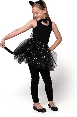 Miniatura 3 de Spooktacular Creations Child Animals Costume Set with Tutu, Headband Collar and Tail, Cosplay Accessory Kit for Girls