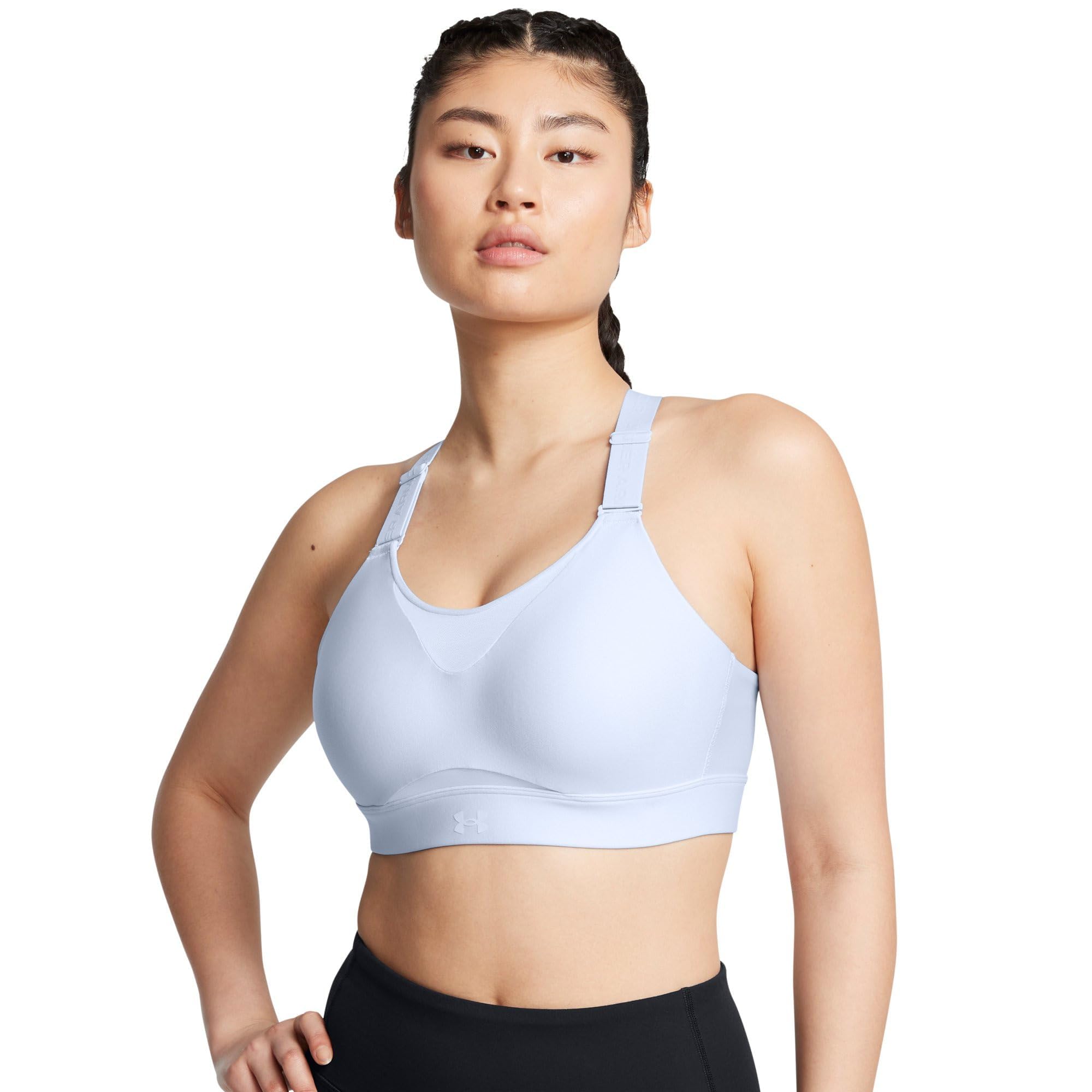 Under Armour Reggiseno sportivo da donna Infinity ad alto impatto, (464) blu Nimbus / blu Nimbus, S A-C, (464) Blu Nimbus / / Blu Nimbus, (Small) A/C