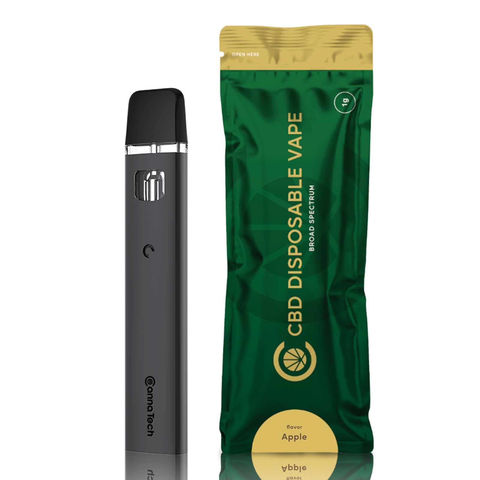 Amazon | CannaTech CBD 870mg (87%) CBD ベイプ ペン 使い捨て