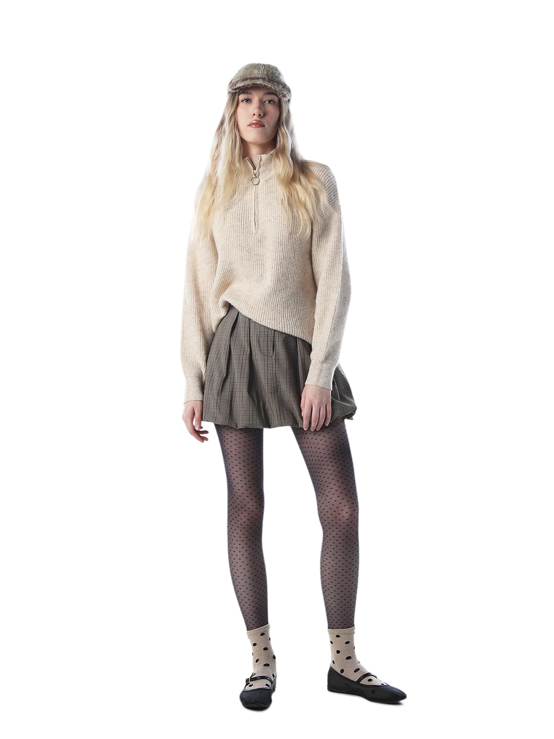 only Women's Polyester Blend Casual Pullover Sweater-picture-39