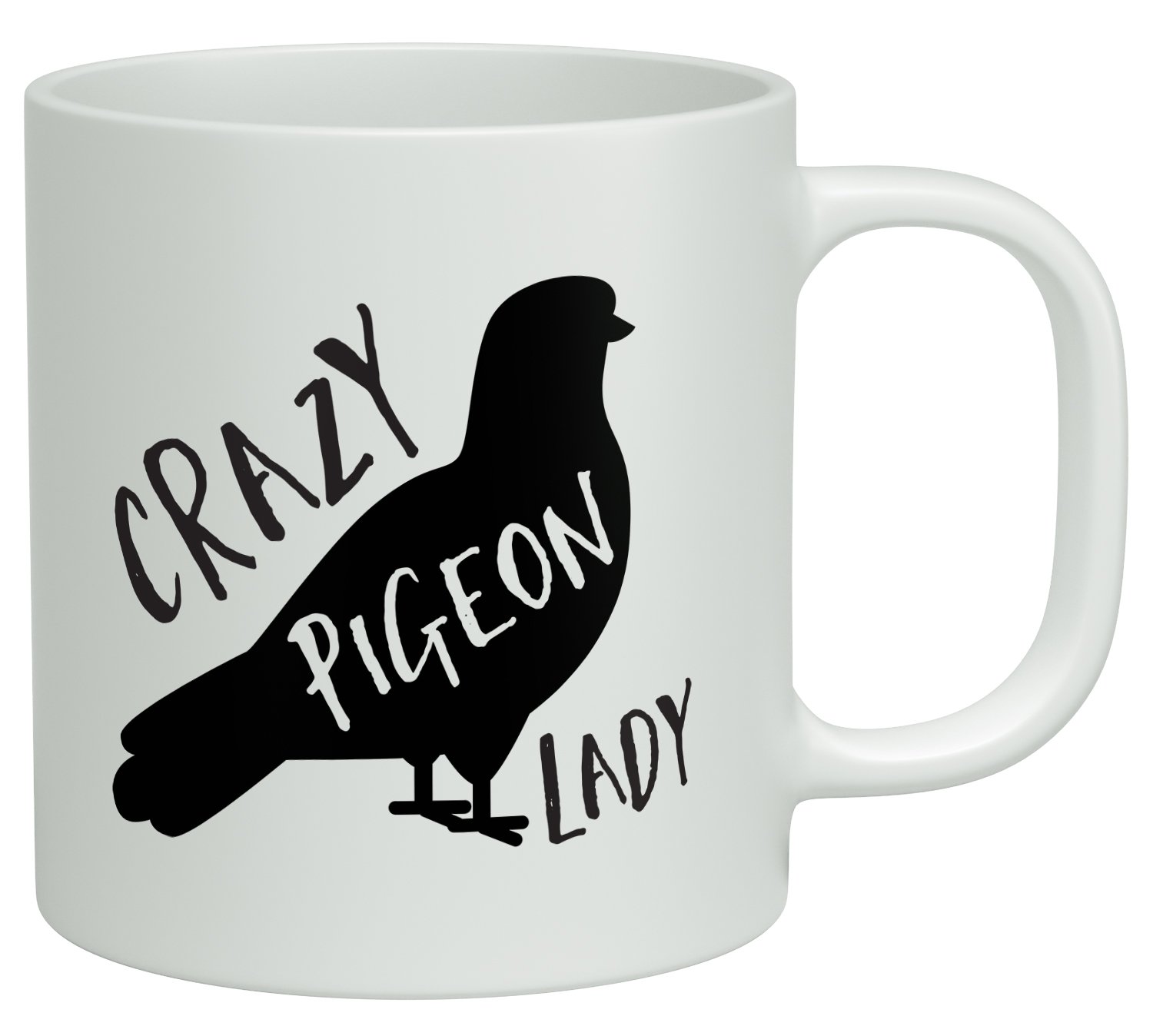 Shopagift Crazy Pigeon Lady White 10oz Novelty Gift Mug Cup