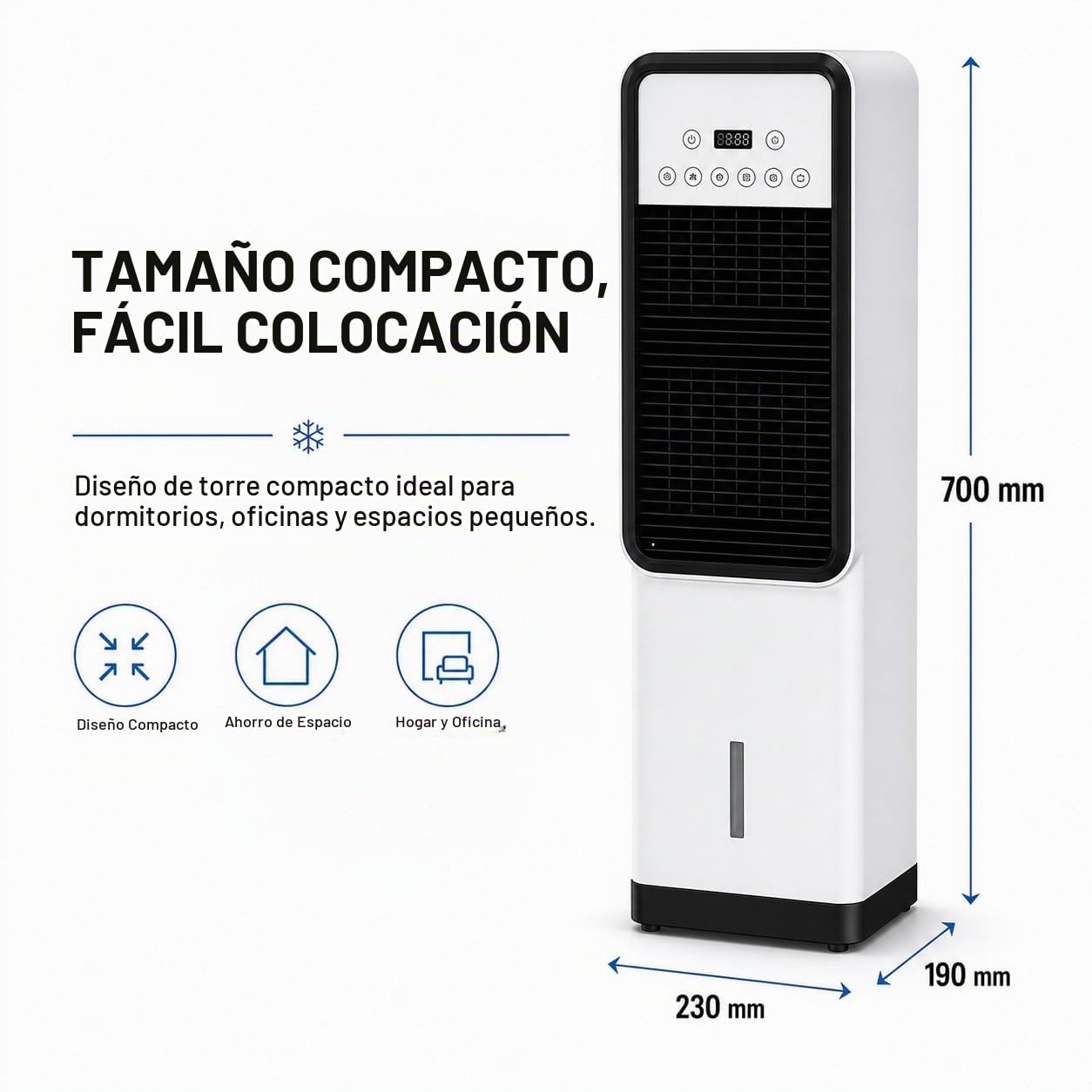 Aire acondicionado portátil de 12000 BTU con bomba de calor, control remoto, refrigerante R290 ecológico, funcionamiento silencioso para habitaciones de hasta 400 pies cuadrados