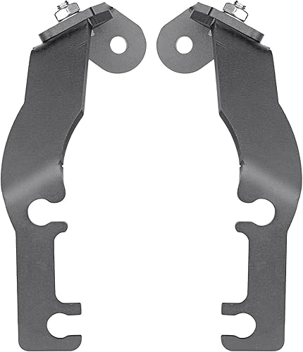 Kit de soporte de montaje de luz LED para bisagra de capó todoterreno, soportes de montaje de luz compatibles con Toyota Tacoma Truck 2016 2017 2018