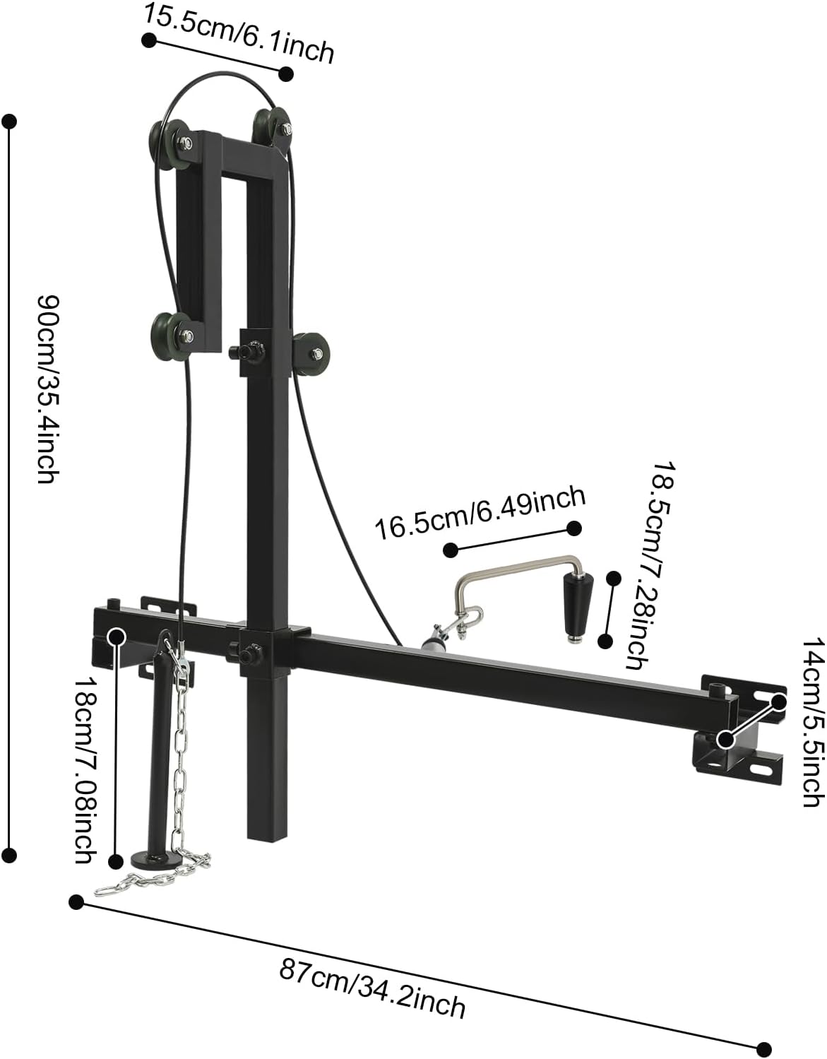 Tabletop Arm Wrestling Training Professional Forearm Biceps Strength Equipment Wrist Exerciser Develop with Handle 200kg/440.92 lbs Capacity Grip Strength Training Device