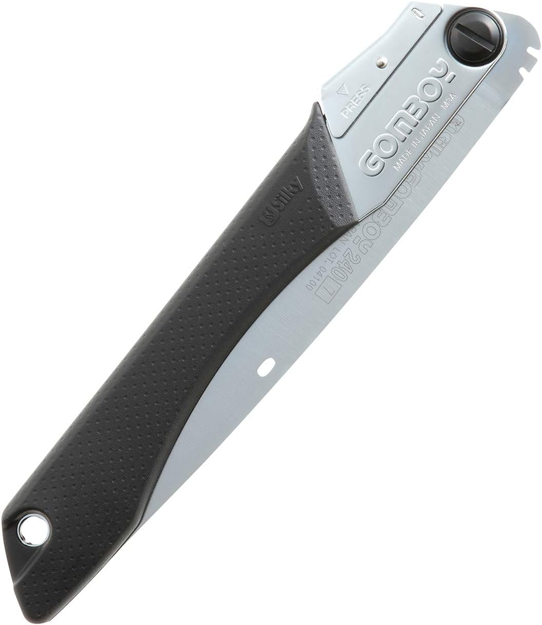 Silky Folding Landscaping Hand Saw GOMBOY 240 Large Teeth 294-24 : Hand Pole Saws : Garden & Outdoor