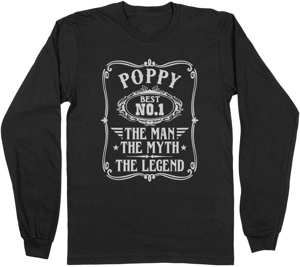 TeesAndTankYou Label Poppy Long Sleeve Shirt Unisex