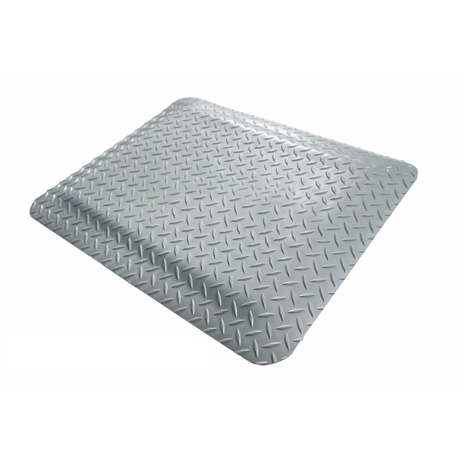 OWOHYG Pvc Anti-Fatigue Anti-Static Mat,Non-Slip Heavy Duty Sponge Ergonomic Floor Mat,Waterproof Mats For Commercial Industrial Work.Grey1-45x60cm/18x24in