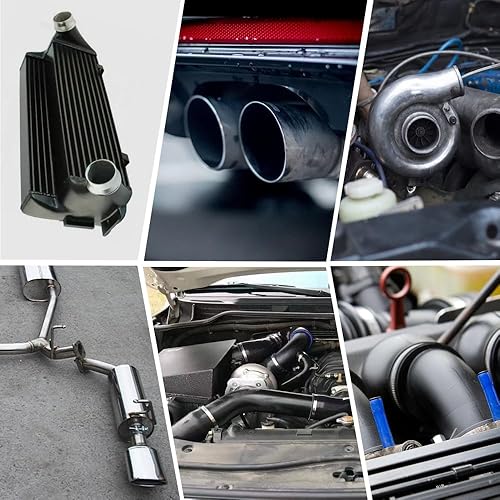 Miniatura 6 de Conector reductor de escape Tubo adaptador de tubo de escape Tubo de acero inoxidable Tubos de escape Junta de conexión de tubo de admisión (2.2