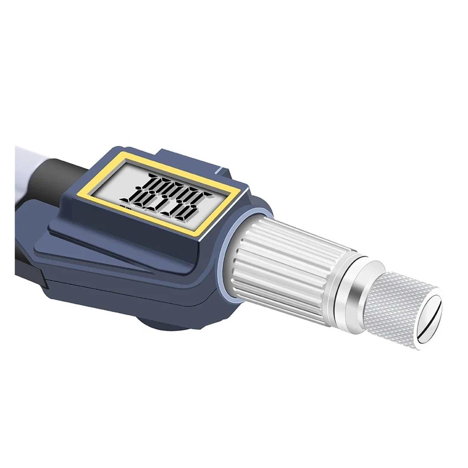 6-100mm Wysokiej Precyzji Elektroniczny Cyfrowy Wyświetlacz Trzy Pazury Punkty Mikrometr Średnica Wewnętrzna Łożyska Pomiar Otworu Wewnętrznego Testowanie średnicy(30-40mm)