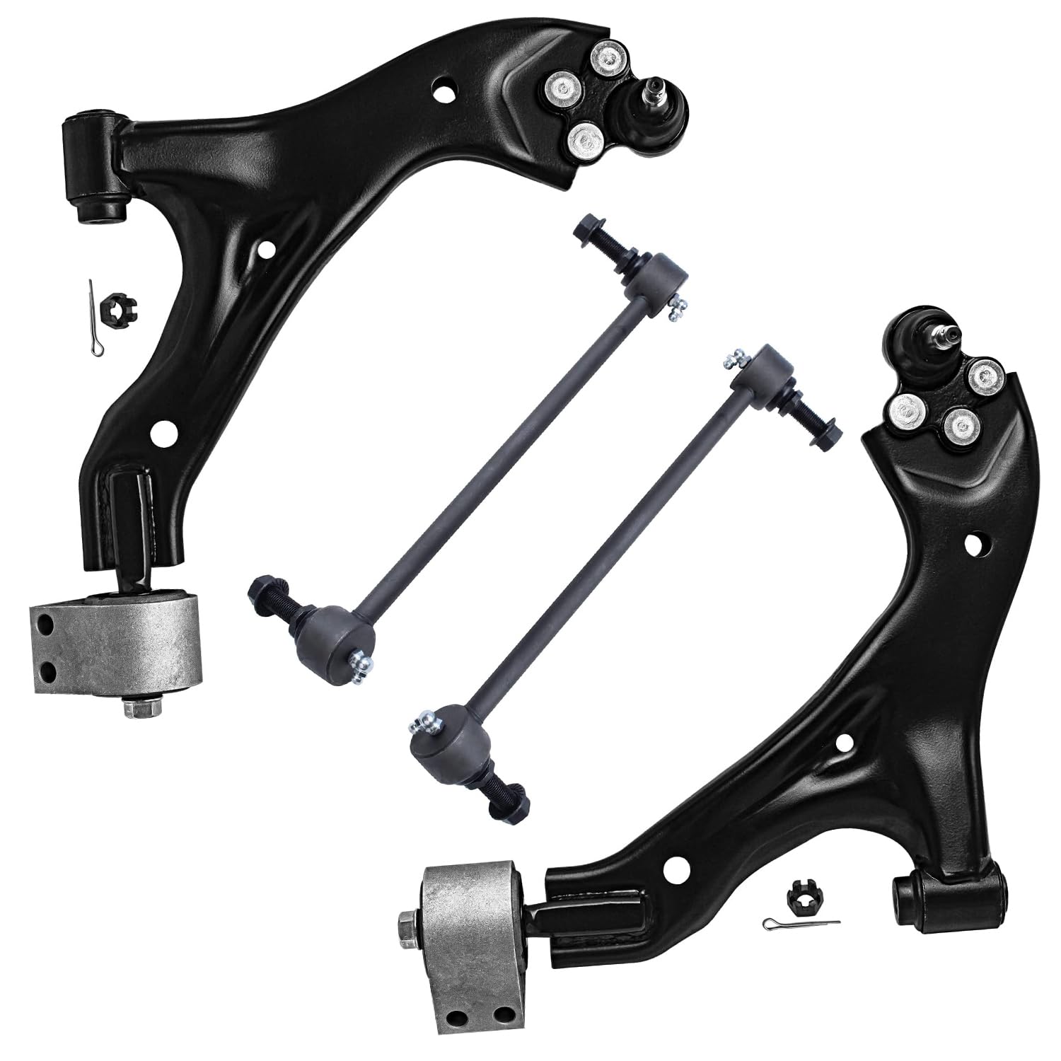 Detroit Axle - Front 4pc Control Arms Kit for 2005-2009 Chevy Equinox