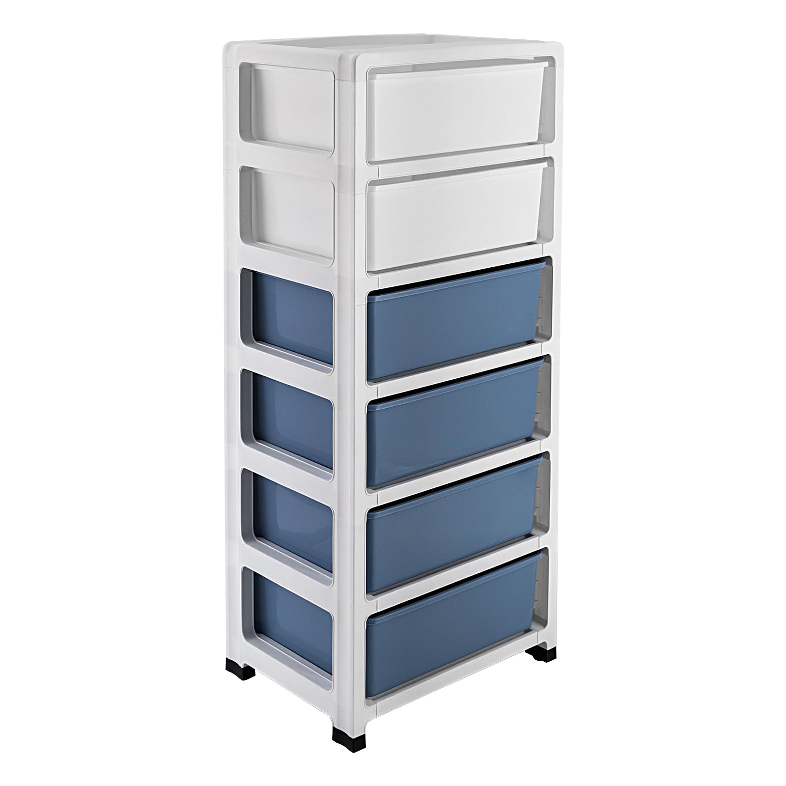Cajonera de plástico con ruedas con cajones con ruedas Sistema de almacenamiento para salón, dormitorio, oficina