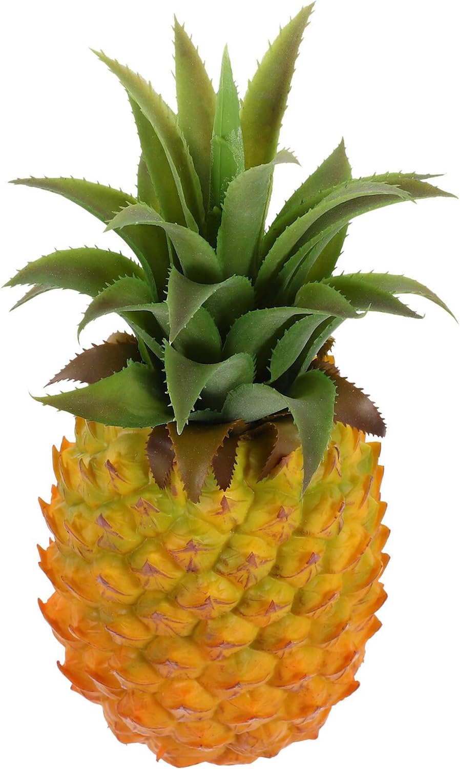Cabilock Realistic Artificial Pineapple Decor Lifelike Faux Fruit Model for Kitchen Fruit Adornment and Shop Display for Home Décor and Photography