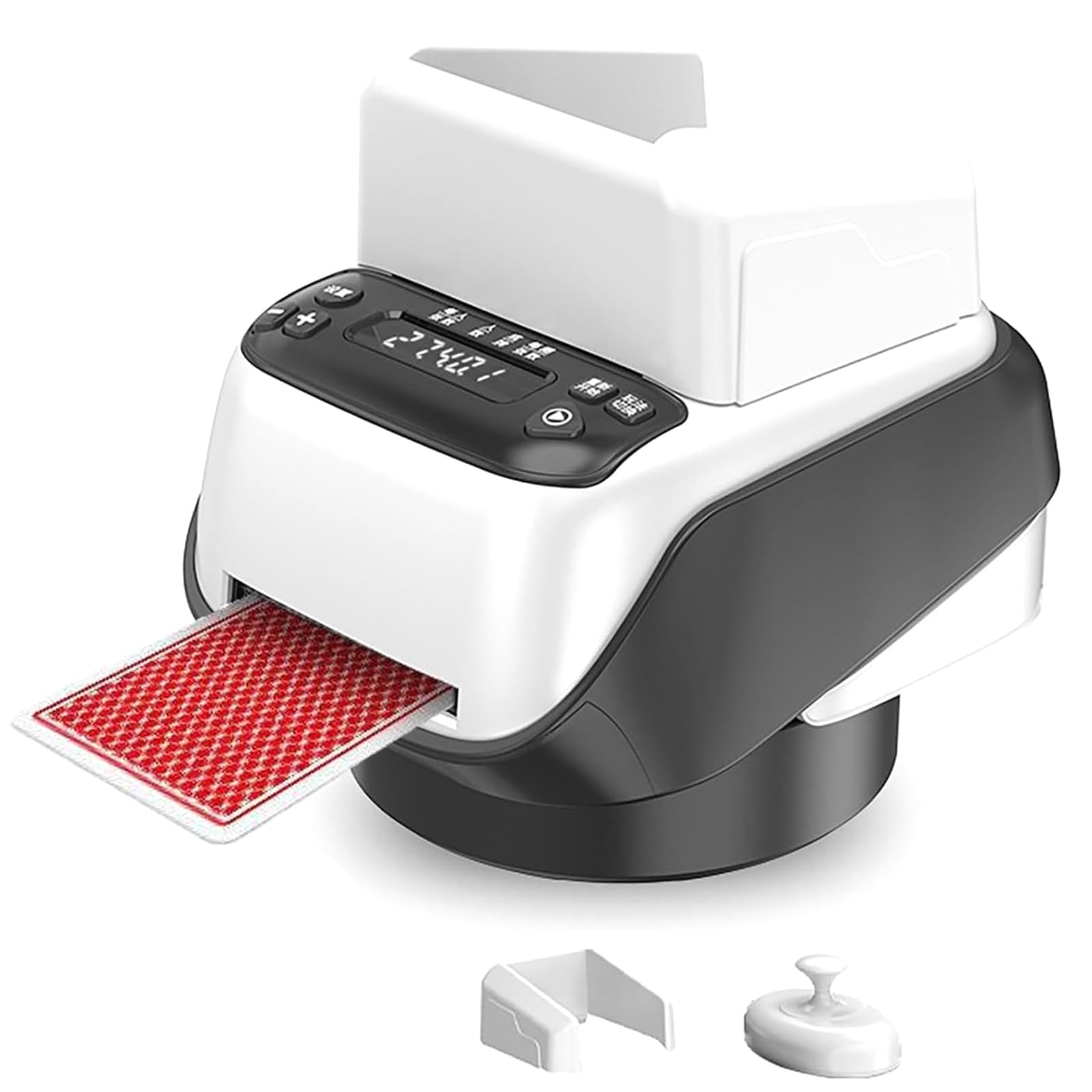 Shuffler automatico di carte e dealer, macchina intelligente per mescolare le carte 2 in 1, semplifica il commercio di carte e riduce il rischio di imbrogli, ideale per giochi di festa