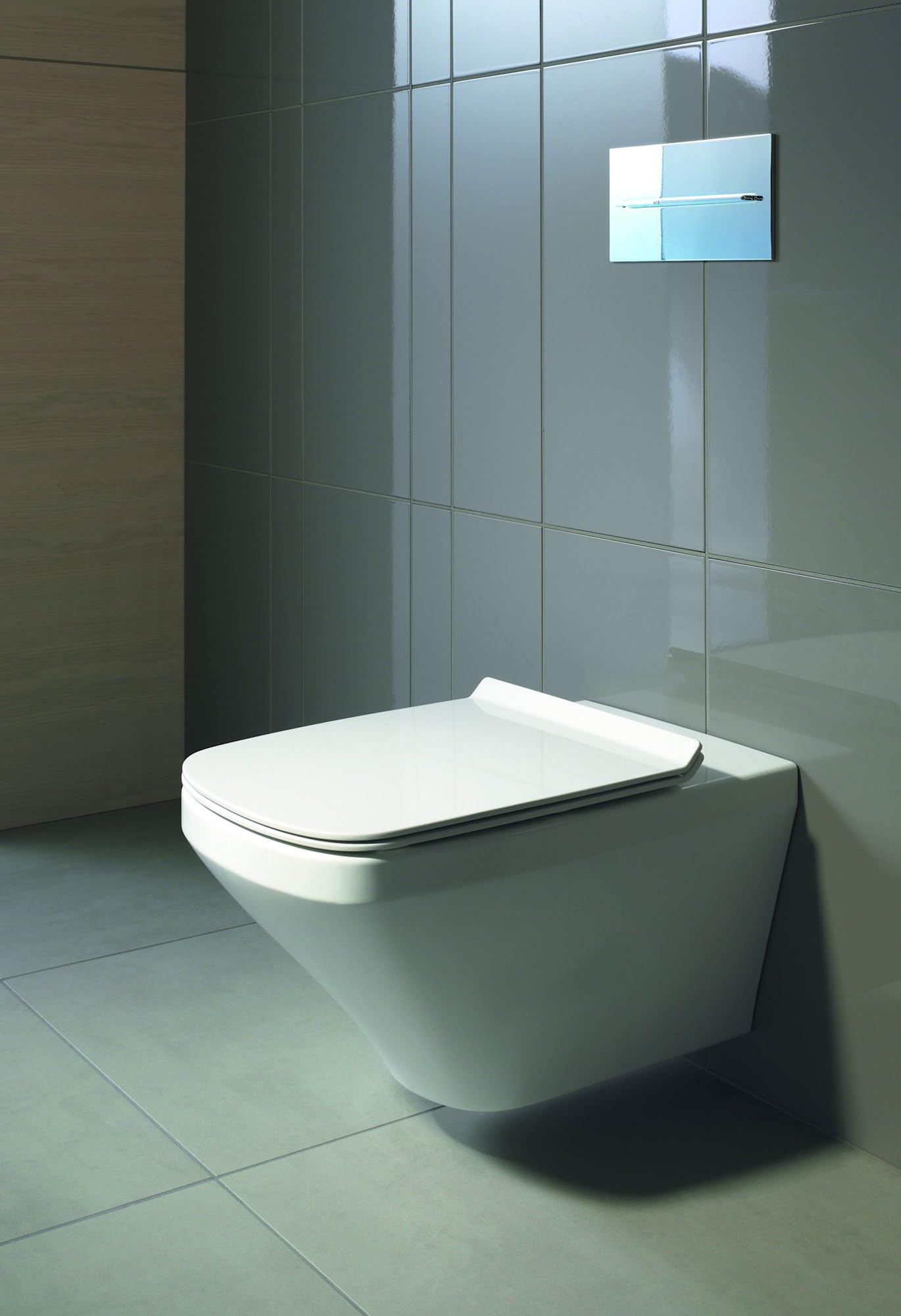 Duravit DuraStyle Basic tapa WC, tapa de wc con mecanismo de cierre suave y lento, asiento de inodoro de urea duroplast, tapadera wc con bisagras de acero inoxidable, tapa de inodoro blanco