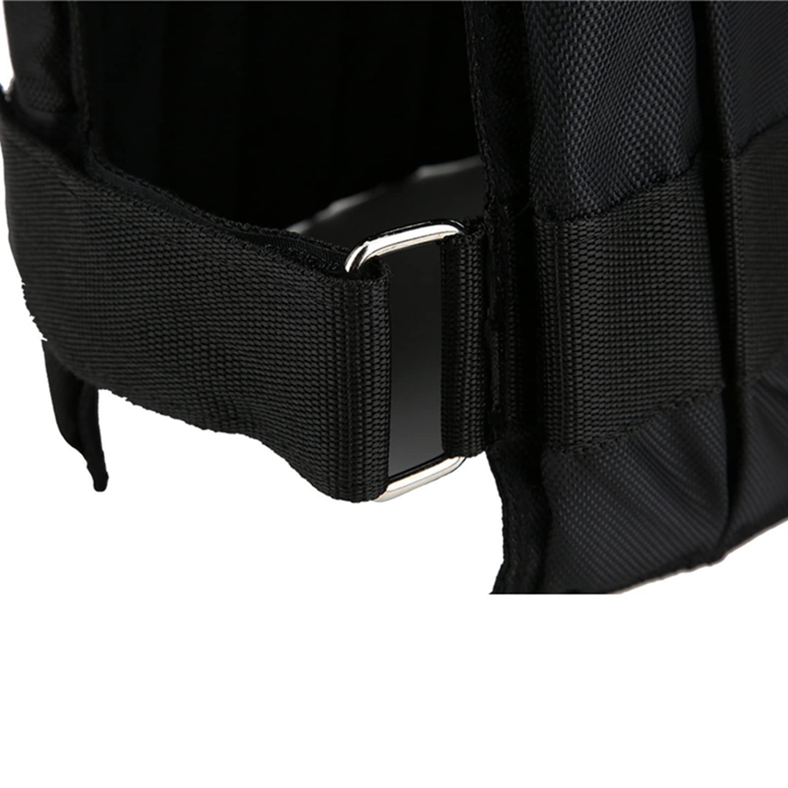 Gilet Pesi 20 kg, Gilet con Pesi per Allenamento, 60×42CM, Giubbotto Zavorrato Regolabile con Oxford Resistente, Il contrappeso in lamiera d'acciaio non incluso, preparare il proprio contrappeso