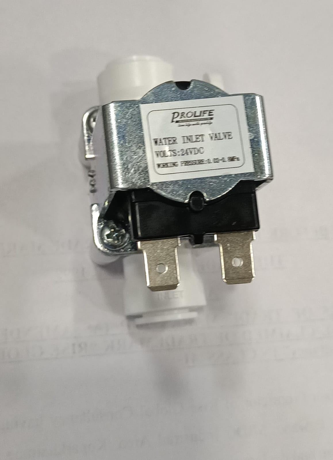 PUREONE (Prolife) Solenoid Valve 3/8 24v SV For All Ro Water Purifiers Pureone Genuine Sv (black and white)-image-41