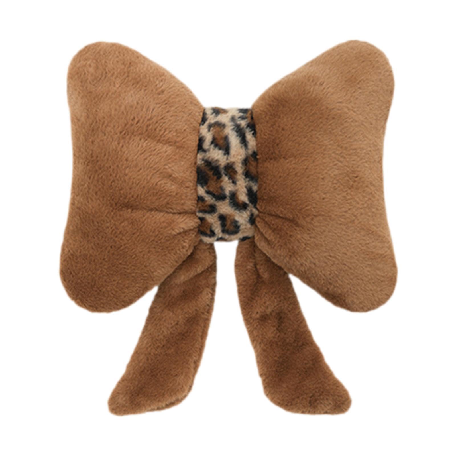 Bow Pillow Comfortable Décorative Pillow for Bedroom Car Interior Study Room Brown Ribbon|Home & Garden|Home Décor|Pillows