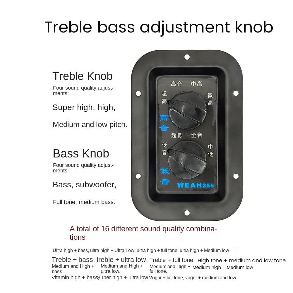Melairo 2 Voies 350 W Haut-Parleur Filtre Croisé Diviseur de Fréquence pour Bricolage Home Cinéma