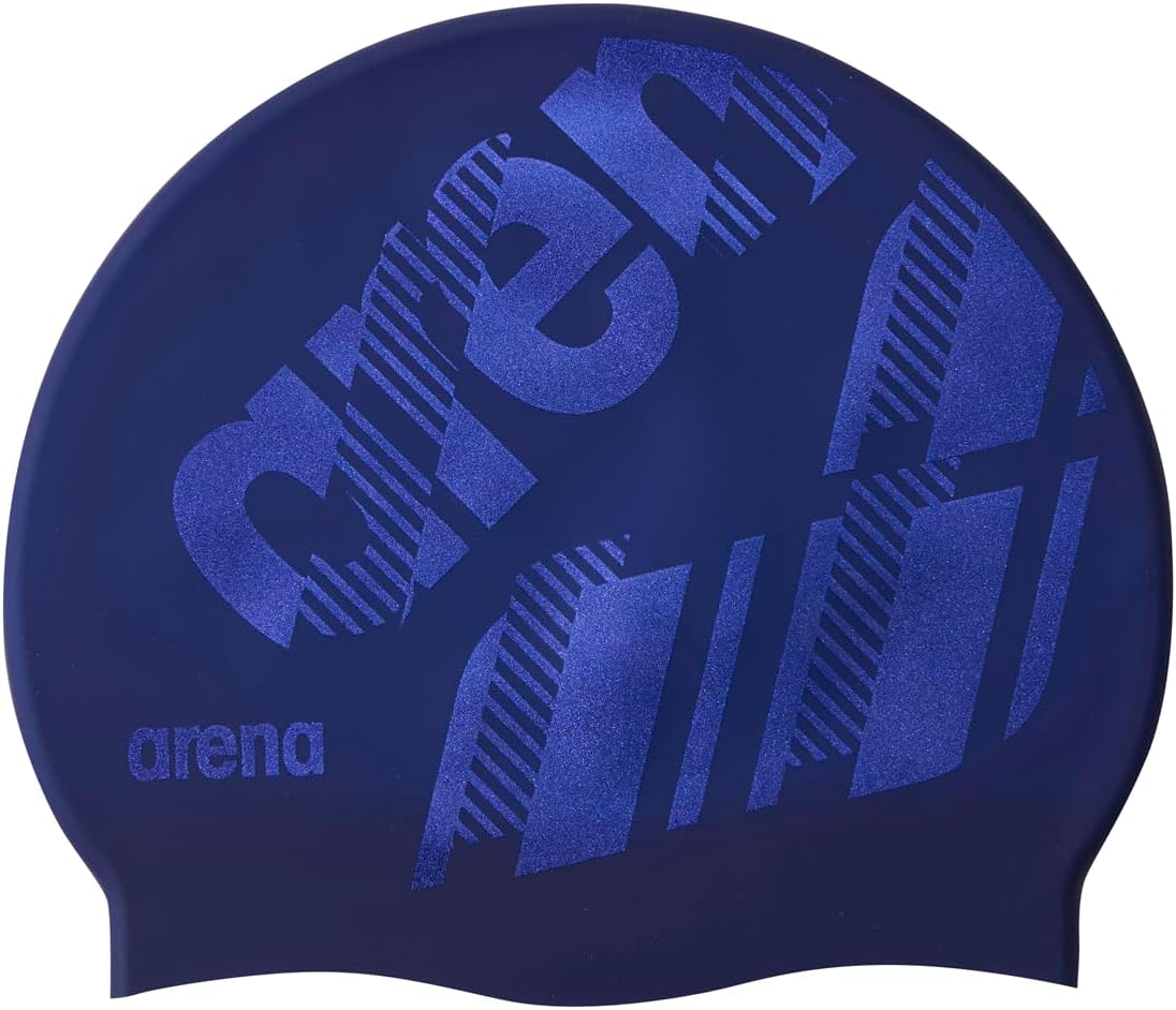 Arena AS6SSC20U Swim Cap, Unisex, Silicone Cap, One Size Fits Most, for Swimming, Exercise, Training, Stretchable