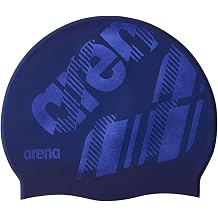 Arena AS6SSC20U Swim Cap, Unisex, Silicone Cap, One Size Fits Most, for Swimming, Exercise, Training, Stretchable
