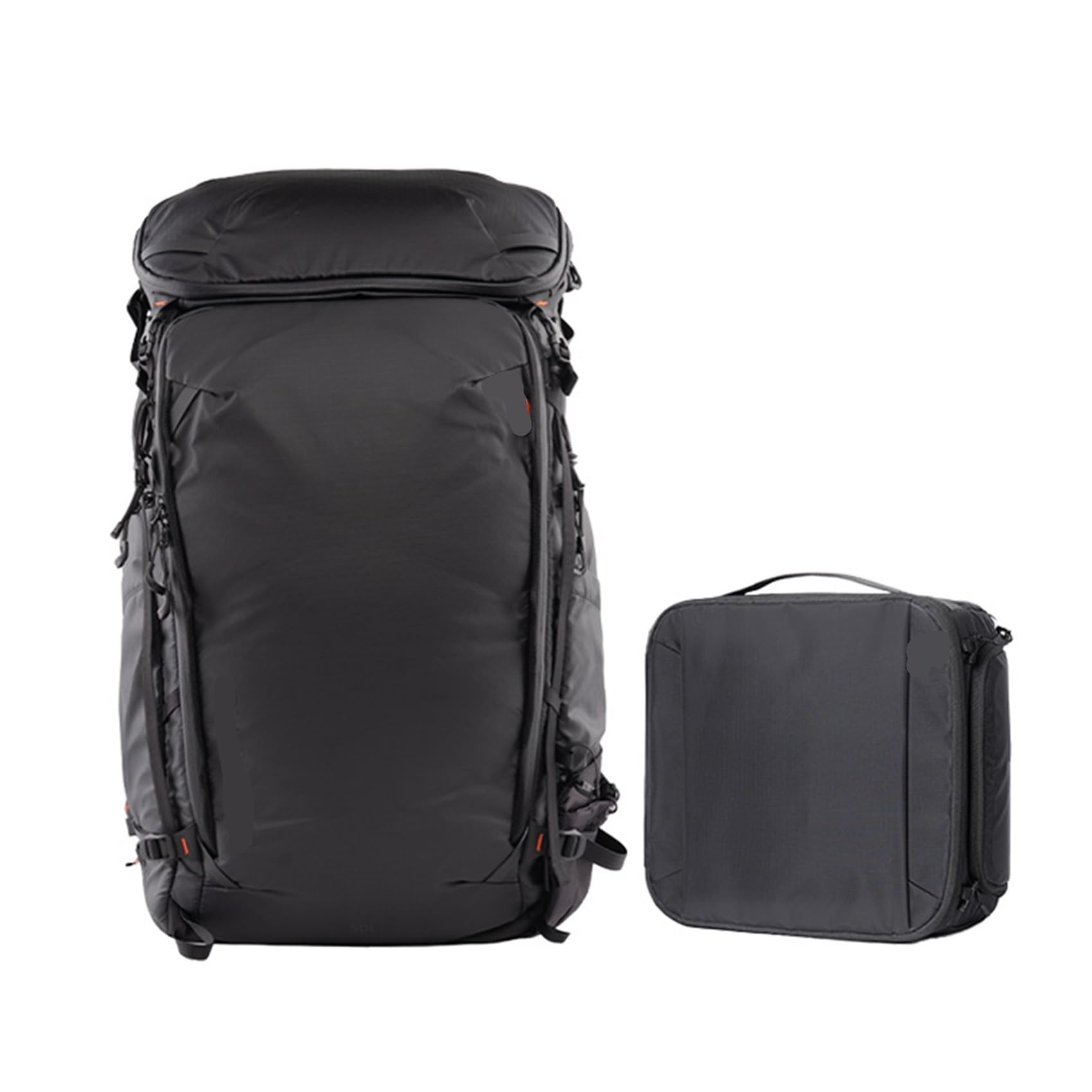 Mochila de 50L for montañismo Profesional, Bolsa Transporte for cámara(Black 50L M)