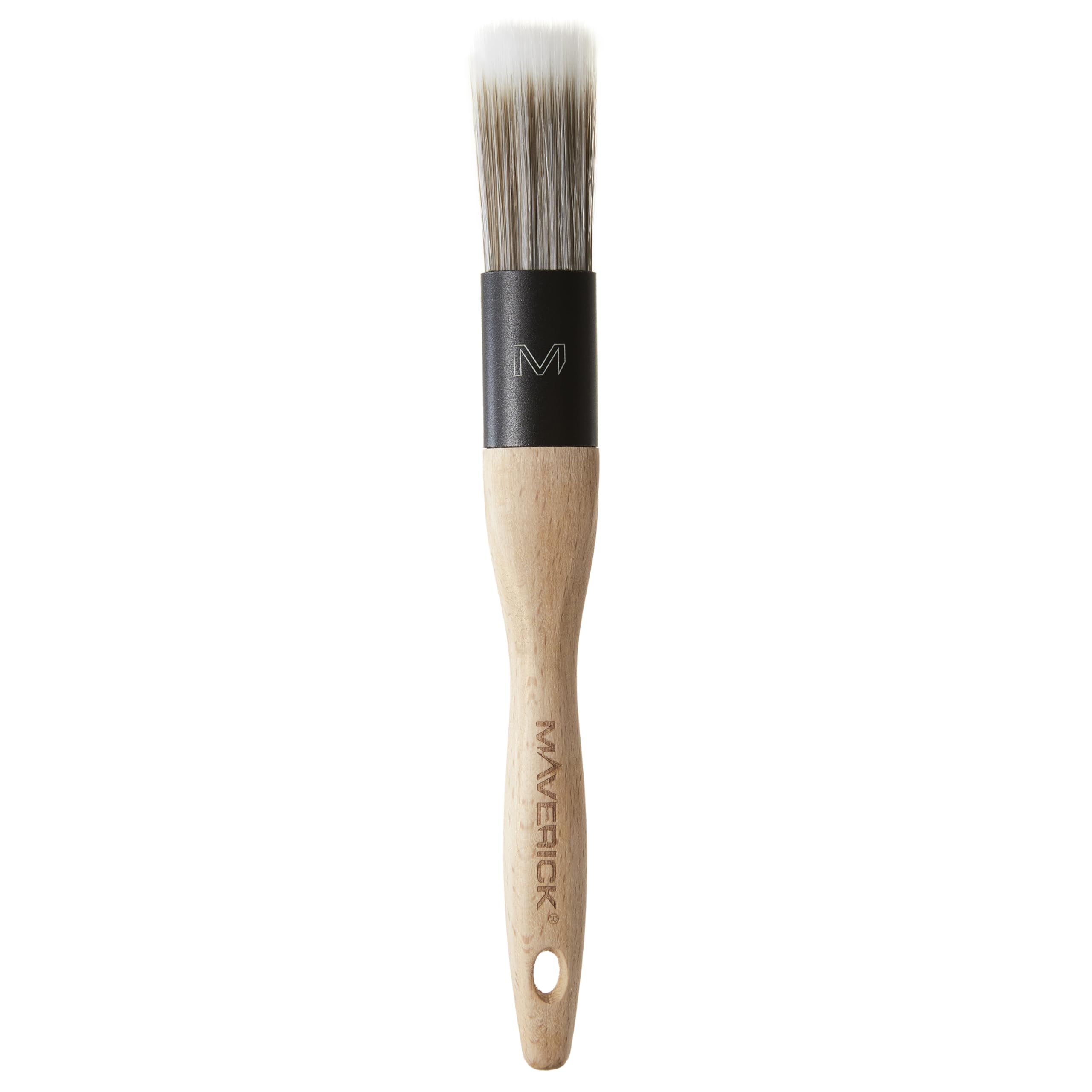 Maverick 101 Series X Paint Brush 1" Professional Straight Cut Oval Memex Head with FSC Wood 1 inch