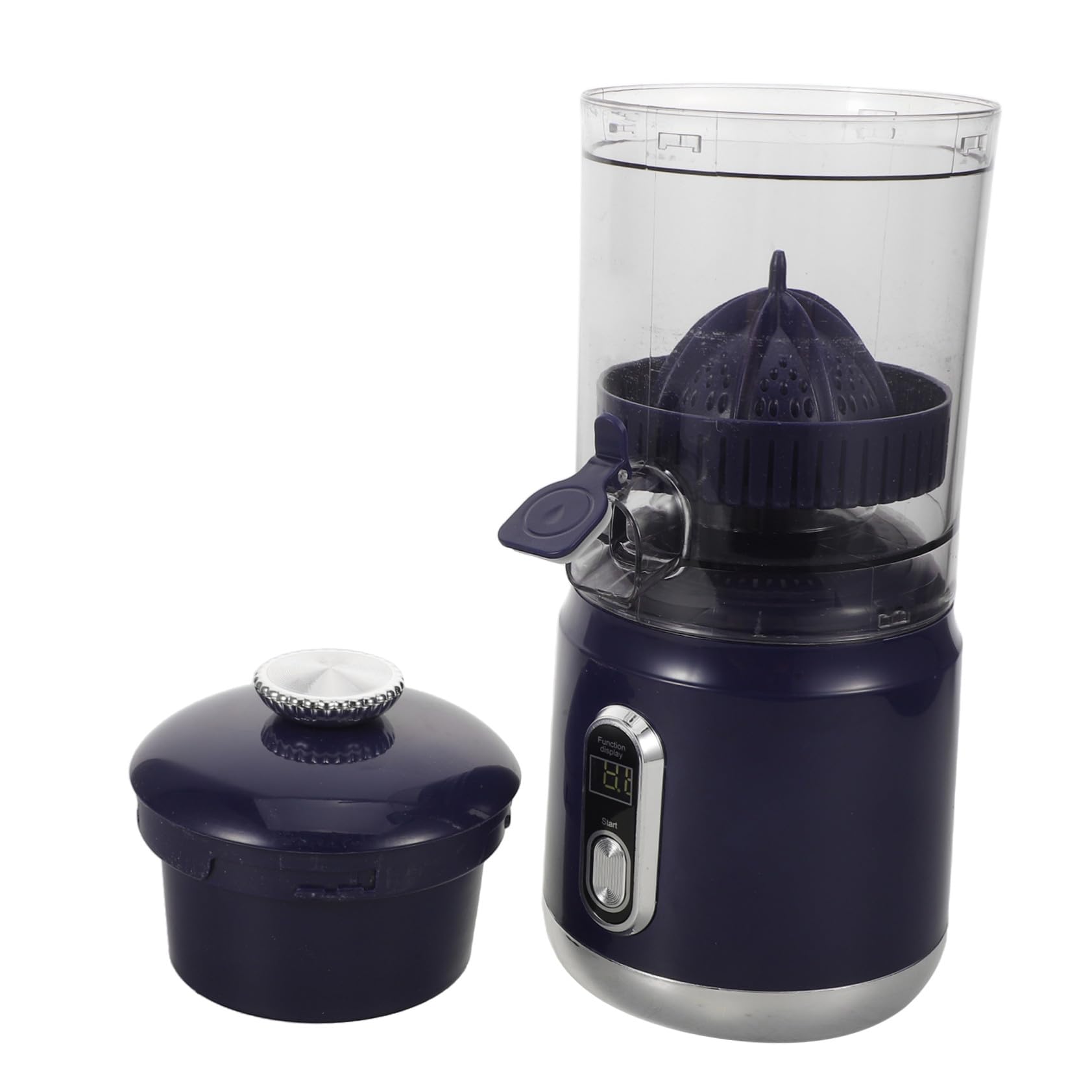 GLEAVI Exprimidor Portátil Eléctrico para Cítricos Extractor de Jugo Prensado Frío y Separación Automática de Pulpa Hogar Oficina