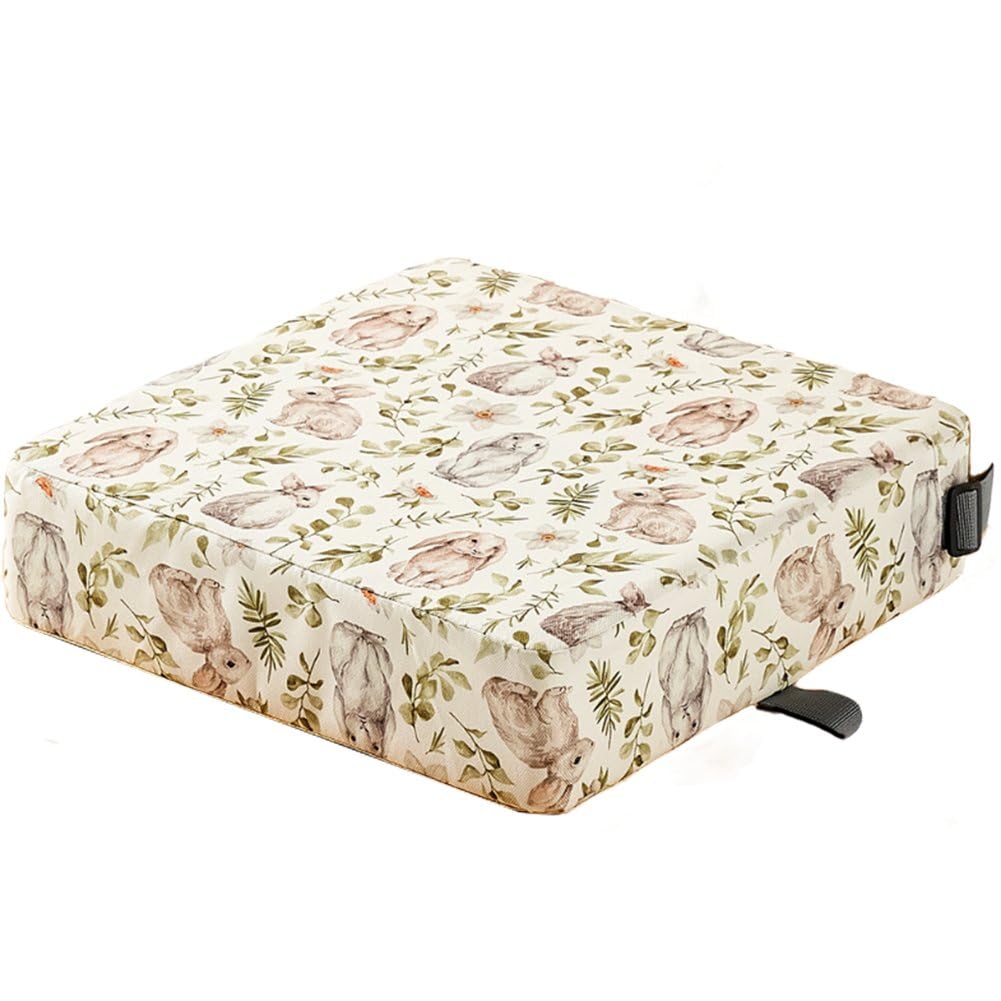 Coussin en mousse rehausseur de chaise enfants lapin nomade