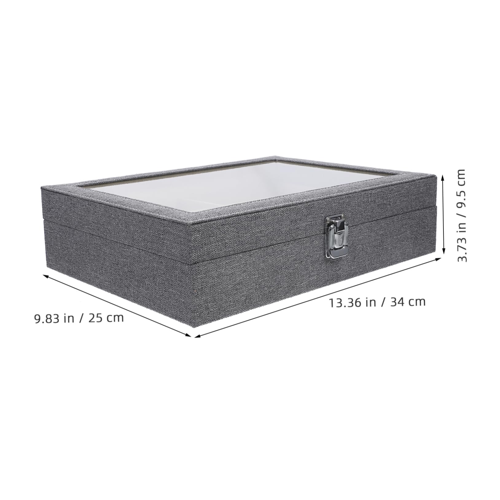 UKCOCO Caja para Guardar Gafas De Sol Organizador De Ranuras Estuche Transparente para Exhibir Gafas De Sol para Uso Casa o Tienda De Venta Minorista